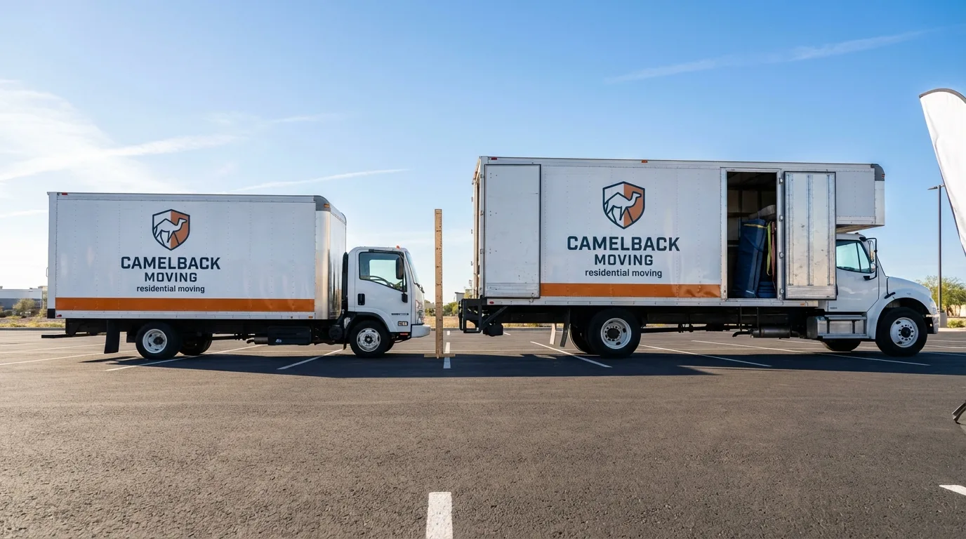 Moving truck size capacity guide in Lincoln Park